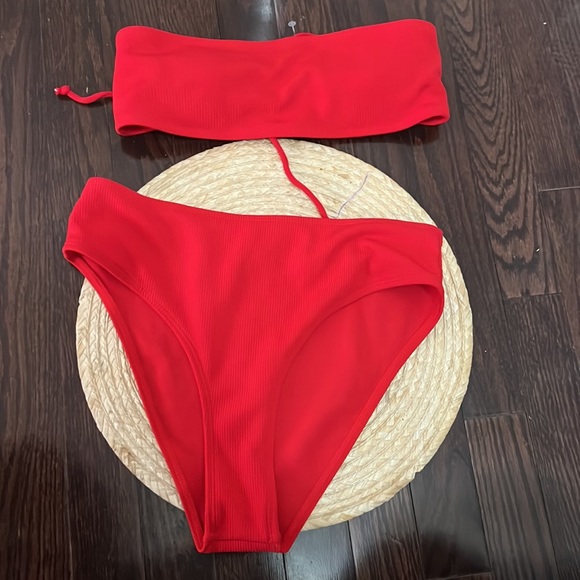 Zaful Bandeau Swim Tankini Bikini Swim Set Size Medium - Picture 6 of 12